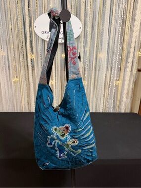 Stone Blue Viola Lee Shoulder Bag